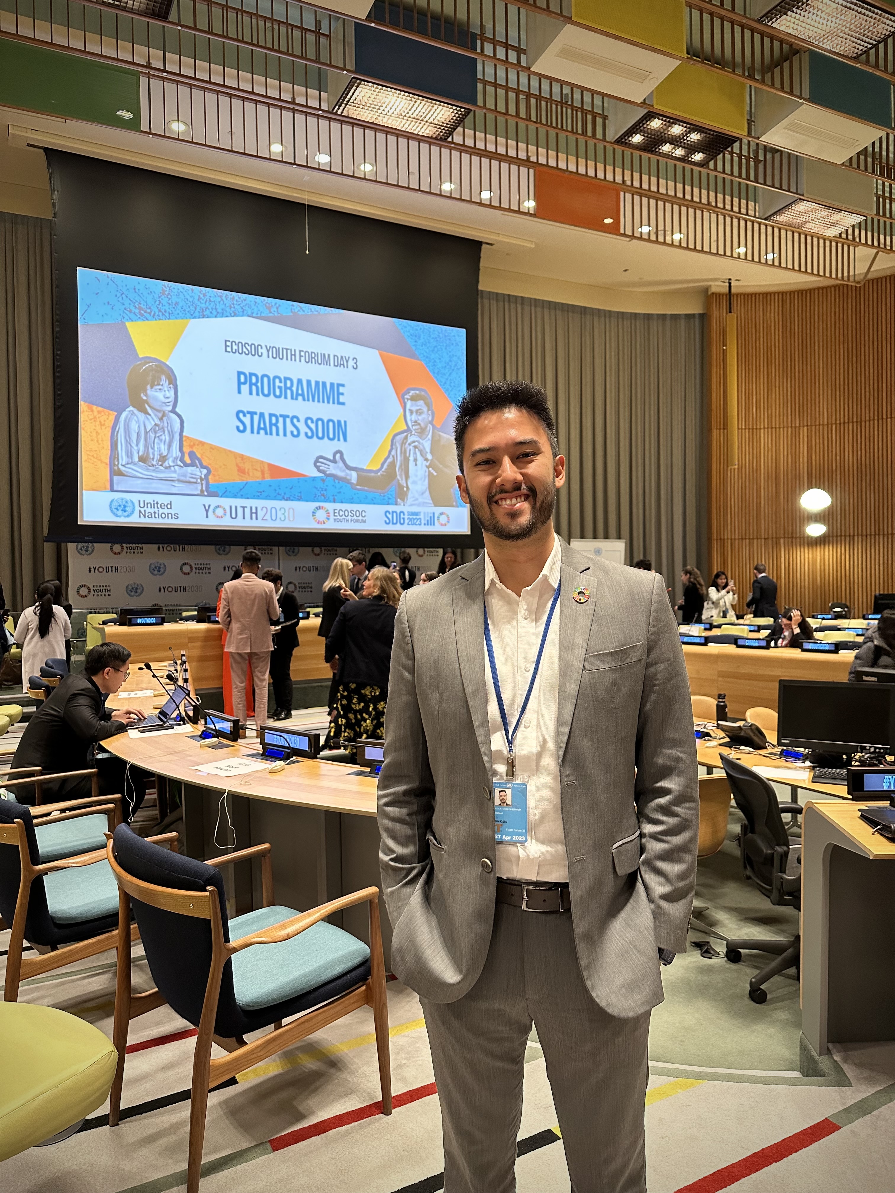 Rafael Kenji na ONU