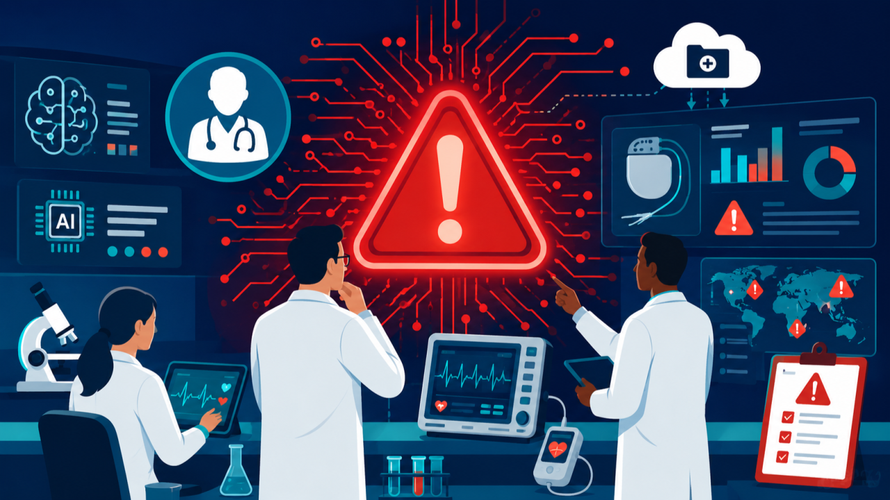 Evidências clínicas e recalls da FDA de dispositivos médicos com inteligência artificial